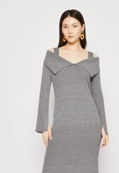 Notes Du Nord Grace Dress - Jumper Dress - Noir Mix -Zalando UK-Outlet 636e58592c9c4868b544535ef8d5efce