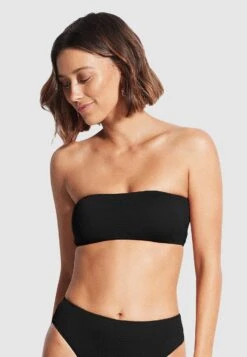 Seafolly Tube Top - Bikini Top - Black