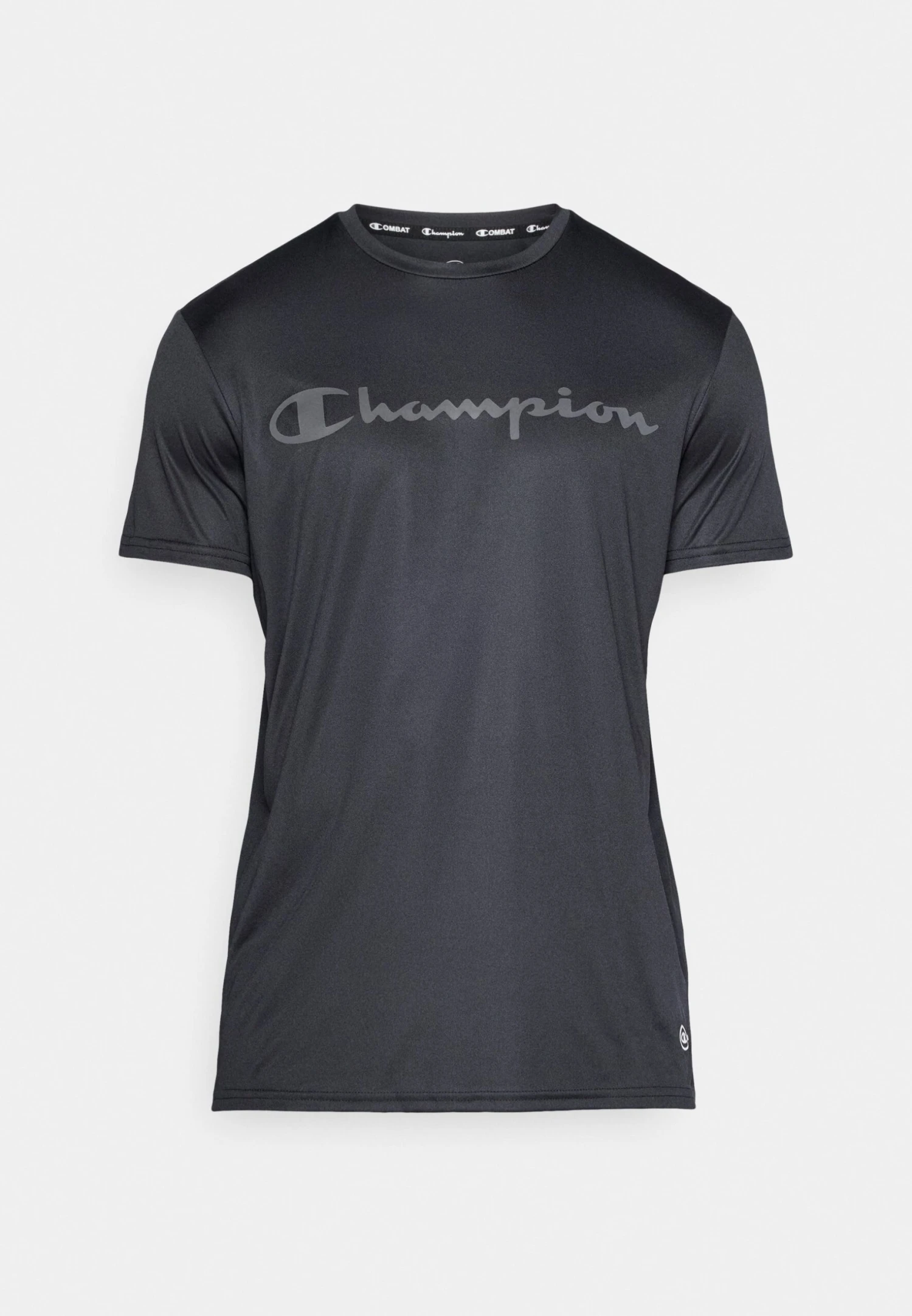 Champion TRAINING TEE COMBAT - Print T-shirt - Black 5 Champion TRAINING TEE COMBAT - Print T-shirt - Black - Image 5