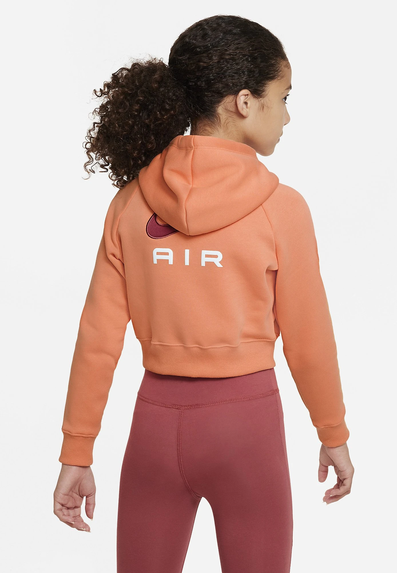 Nike Sportswear Air Ft- Hoodie - Orange Trance 3 Nike Sportswear Air Ft- Hoodie - Orange Trance - Image 3