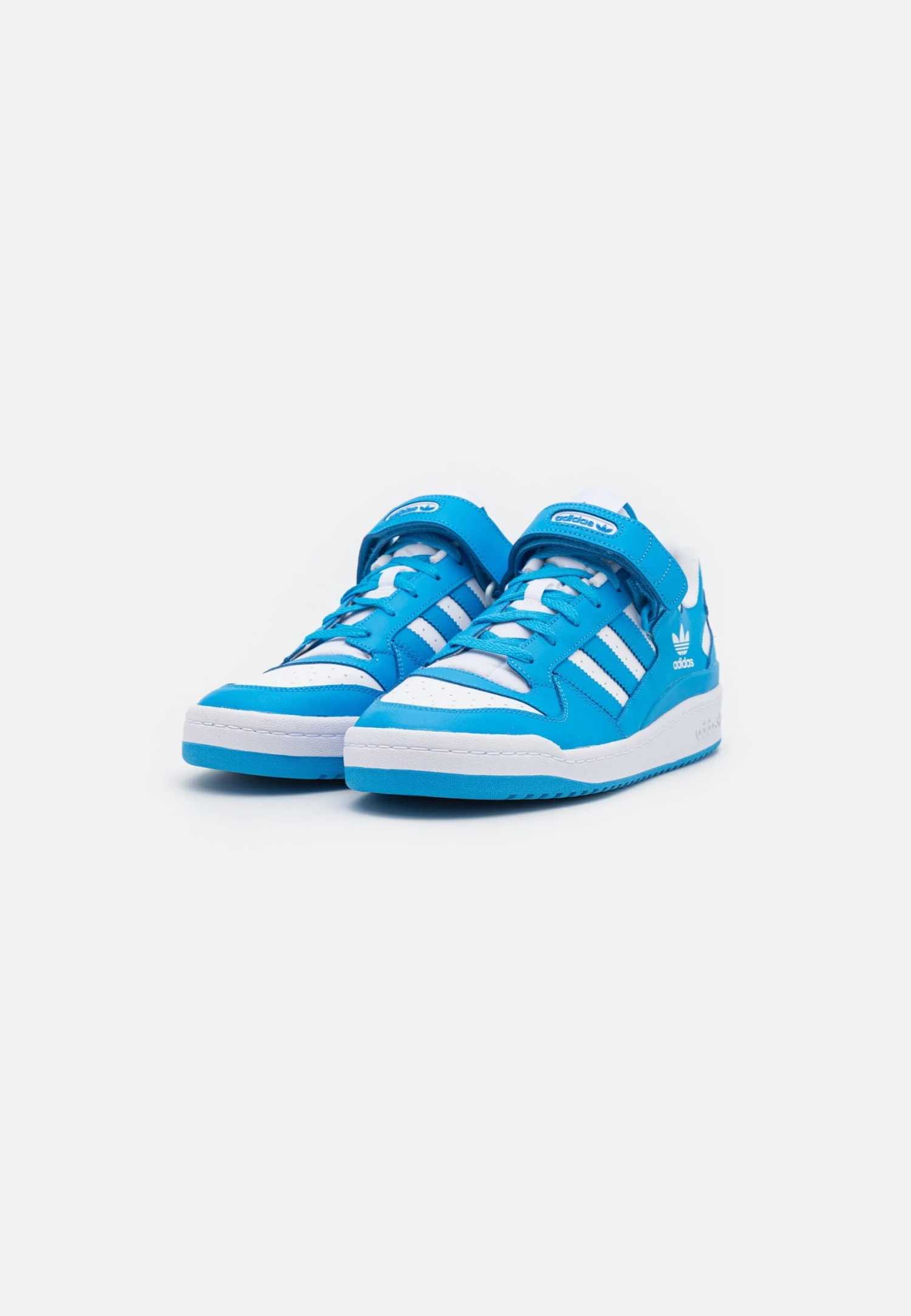Adidas Originals Forum Unisex - Trainers - Footwear White/Pulse Blue 2 Adidas Originals Forum Unisex - Trainers - Footwear White/Pulse Blue - Image 2