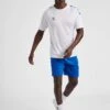 Hummel XK CORE POLY - Print T-shirt - White True Blue
