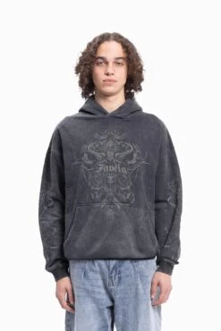 VINTAGE TRIBAL BLACK WASHED - Sweatshirt - Black