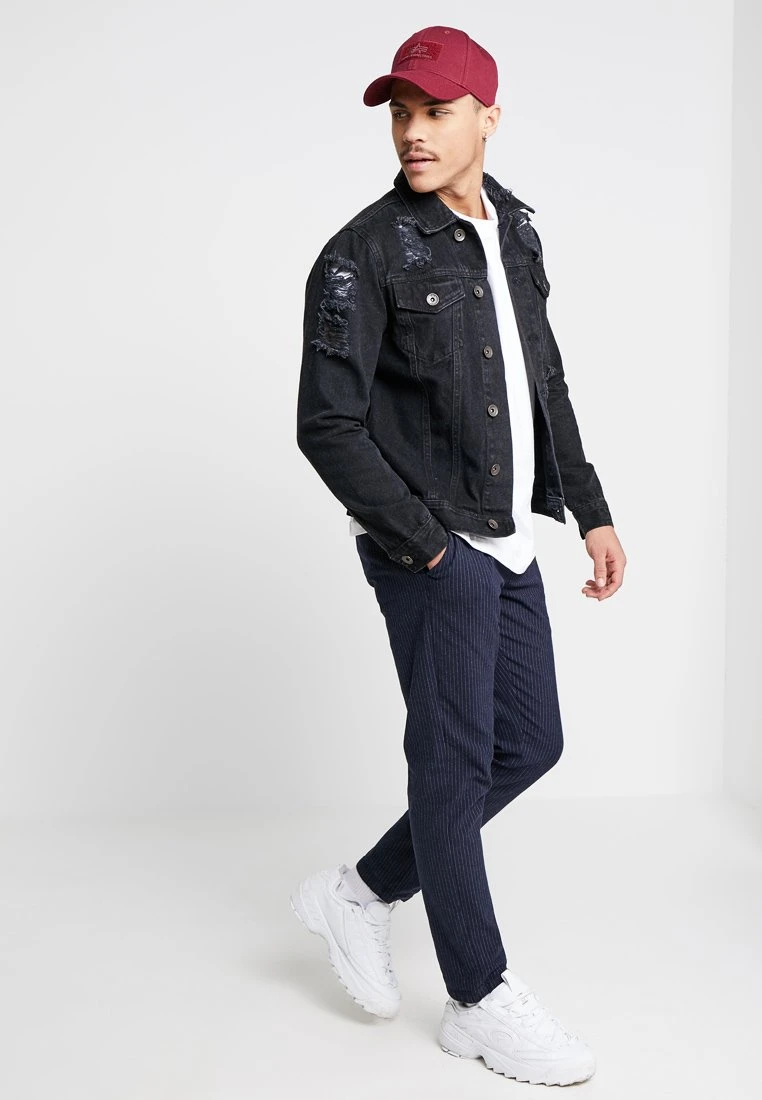 Redefined Rebel Jason Jacket - Denim Jacket - Lava Stone 2 Redefined Rebel Jason Jacket - Denim Jacket - Lava Stone - Image 2