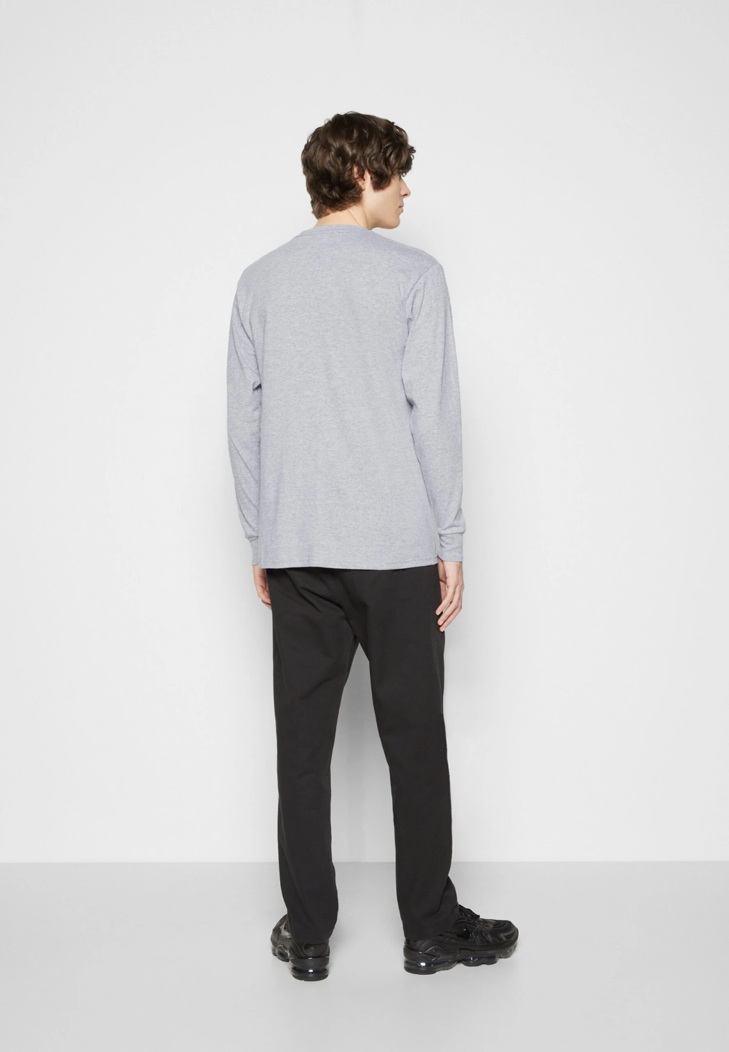 HUF Candyflip Tee - Long Sleeved Top - Athletic Grey 4 HUF Candyflip Tee - Long Sleeved Top - Athletic Grey - Image 4