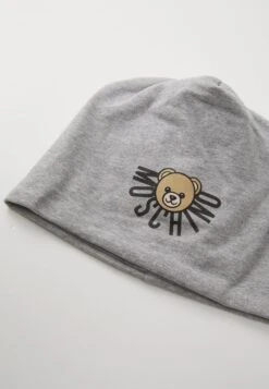 MOSCHINO HAT UNISEX - Beanie - Grigio/grisette -Zalando UK-Outlet 698880c679d6412687cba7e7103de774