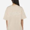 Pegador VIRAY HEAVY OVERSIZED TEE - Print T-shirt - Washed Light Beige