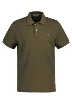 Gant Reg Shield Ss - Polo Shirt - Juniper Green