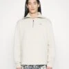 Wood Wood Caspian Half Zip - Sweatshirt - Light Sand