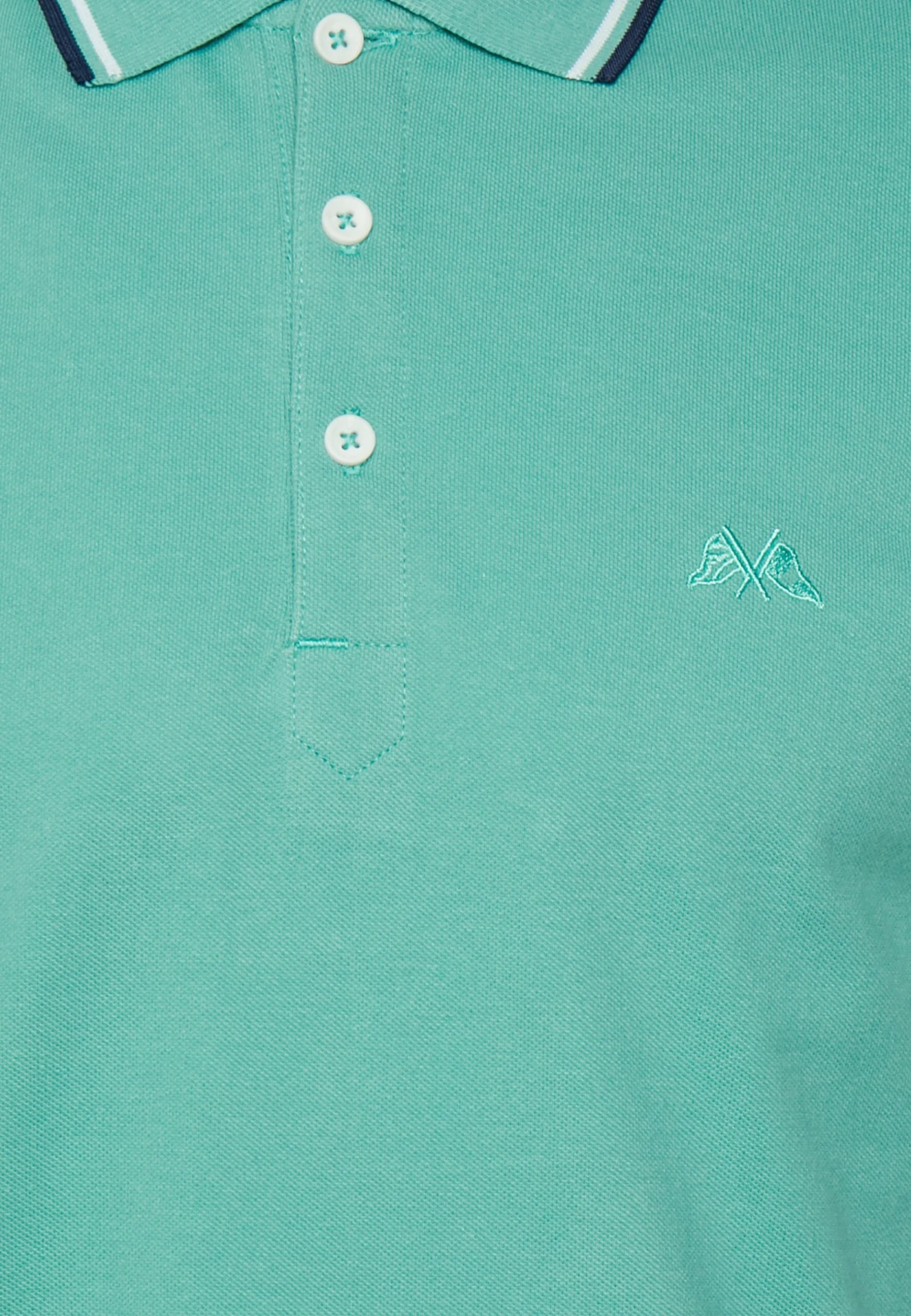 Lindbergh Contrast Piping - Polo Shirt - Light Green 3 Lindbergh Contrast Piping - Polo Shirt - Light Green - Image 3