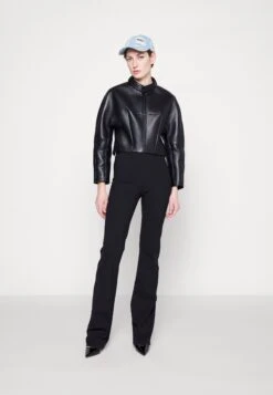 032c Trapeze Cropped Jacket - Leather Jacket - Black -Zalando UK-Outlet 6b51c9d149bb435a8c0b88e2dbff5499