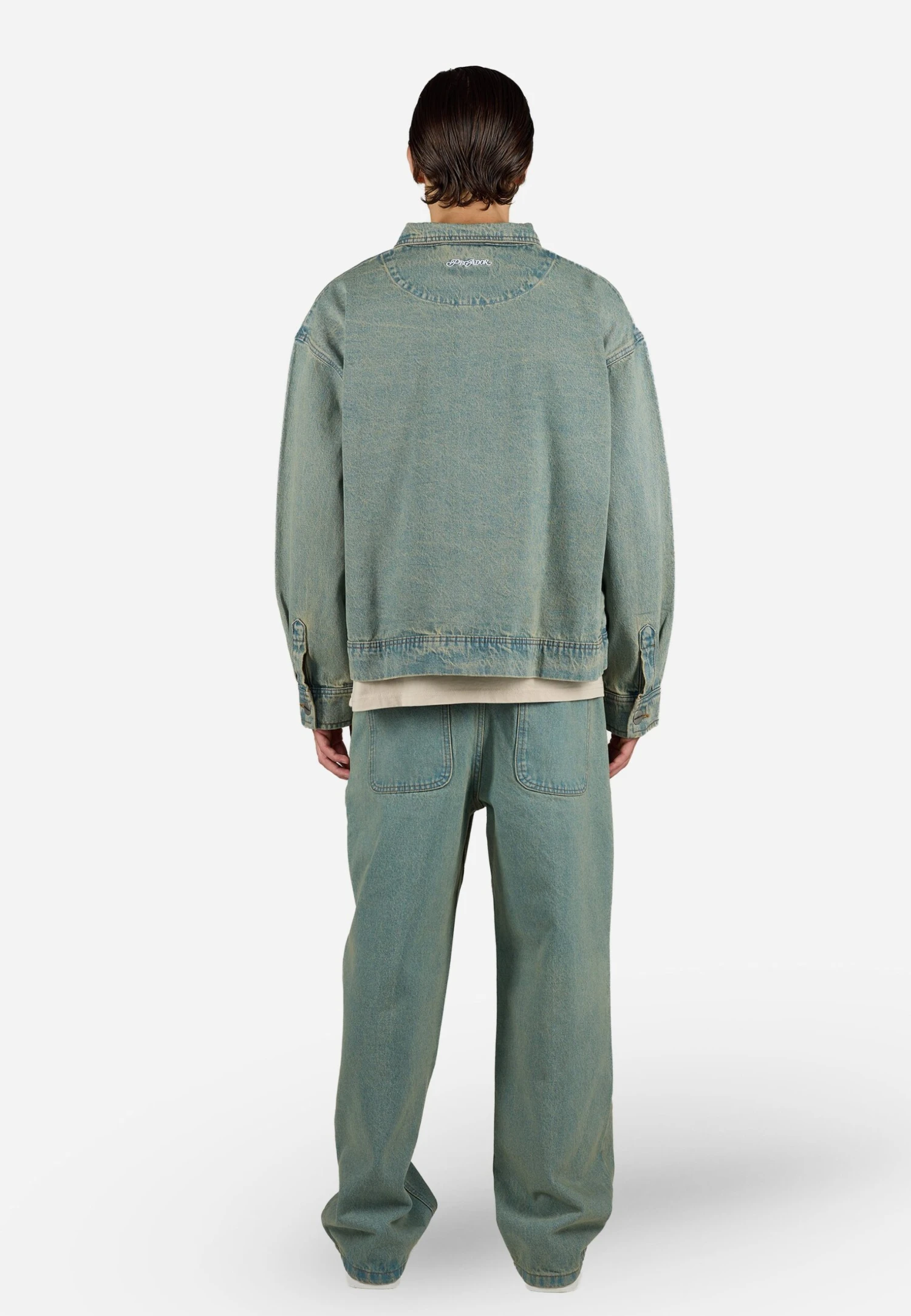 Pegador TABOR OVERSHIRT - Shirt - Washed Vintage Blue 3 Pegador TABOR OVERSHIRT - Shirt - Washed Vintage Blue - Image 3