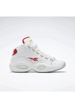 Reebok Classic Question Mid Unisex - High-Top Trainers - White -Zalando UK-Outlet 6bdd49ea615d49cd80f87ab2574cf2c2