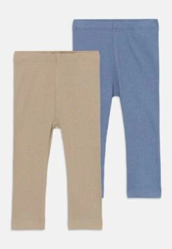 NAME IT LEGGING 2 PACK UNISEX - Trousers - Troposphere/cashmere