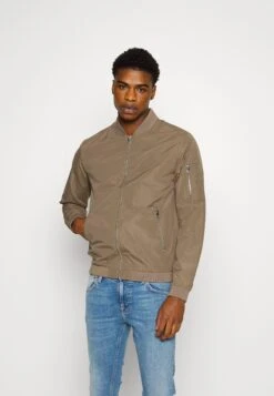 Jack & Jones Erush Noos - Bomber Jacket - Light Brown