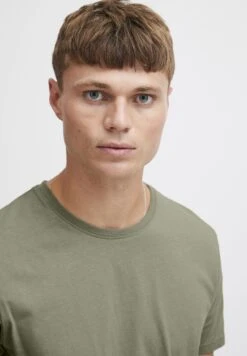 Solid SDROCK - Basic T-shirt - Vetiver -Zalando UK-Outlet 6fda92d3223b4cef9b3837a4491c5c29