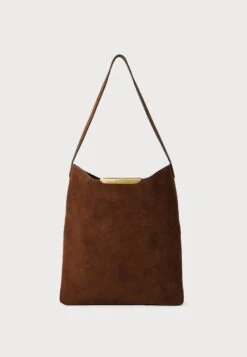 ELLEME GEMINI - Tote Bag - Brownie/gold Coloured