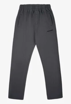 Pegador LOGO WIDE PANTS - Tracksuit Bottoms - Vintage Light Grey/black Gum -Zalando UK-Outlet 70fc5675b5454918be9133b046679b89
