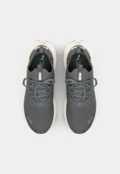 Puma SOFTRIDE SYMMETRY FUZION - Road Running Shoes - Black/dusky Gray/vapor Gray -Zalando UK-Outlet 715c90409d494d02ae818af70fe2d5c7