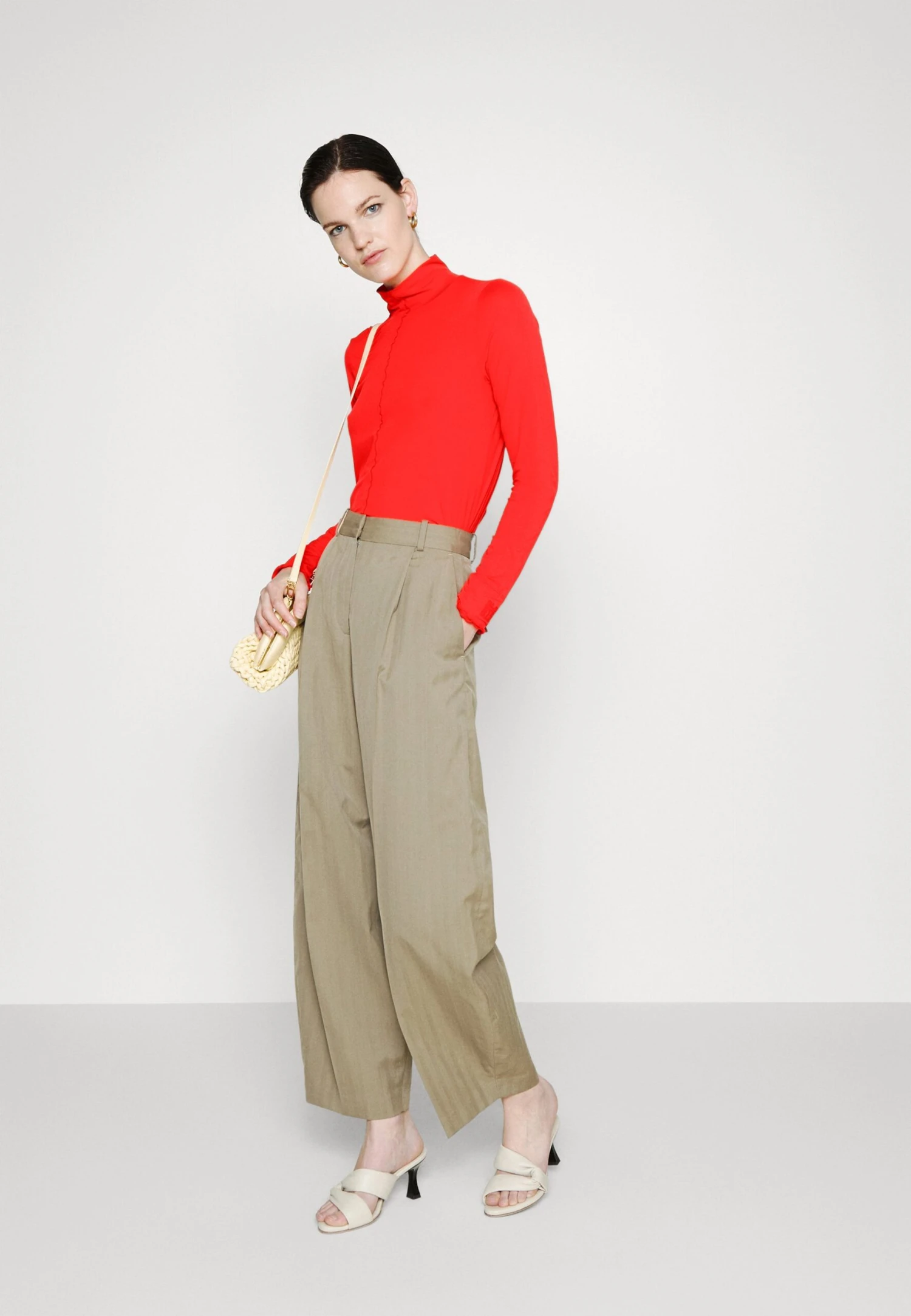 MARC CAIN Long Sleeved Top - Campari 2 MARC CAIN Long Sleeved Top - Campari - Image 2
