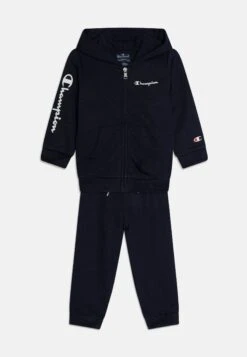 Champion American Classics Hooded Full Zip Suit Unisex Set - Tracksuit - Navy