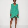 Anna Field Day Dress - Green/Multi Coloured