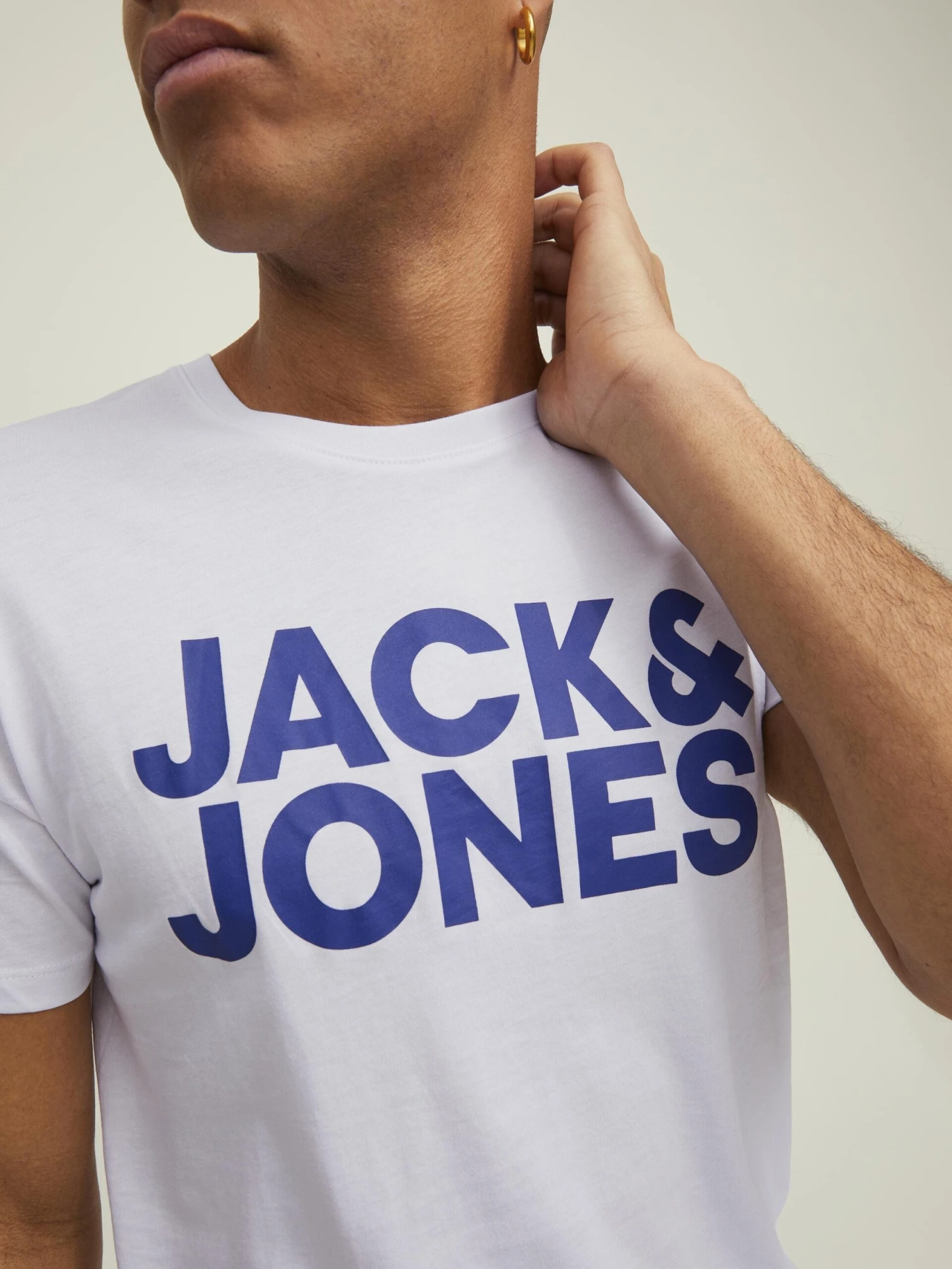 Jack & Jones Print T-shirt - Black/navy/white 7 Jack & Jones Print T-shirt - Black/navy/white - Image 7
