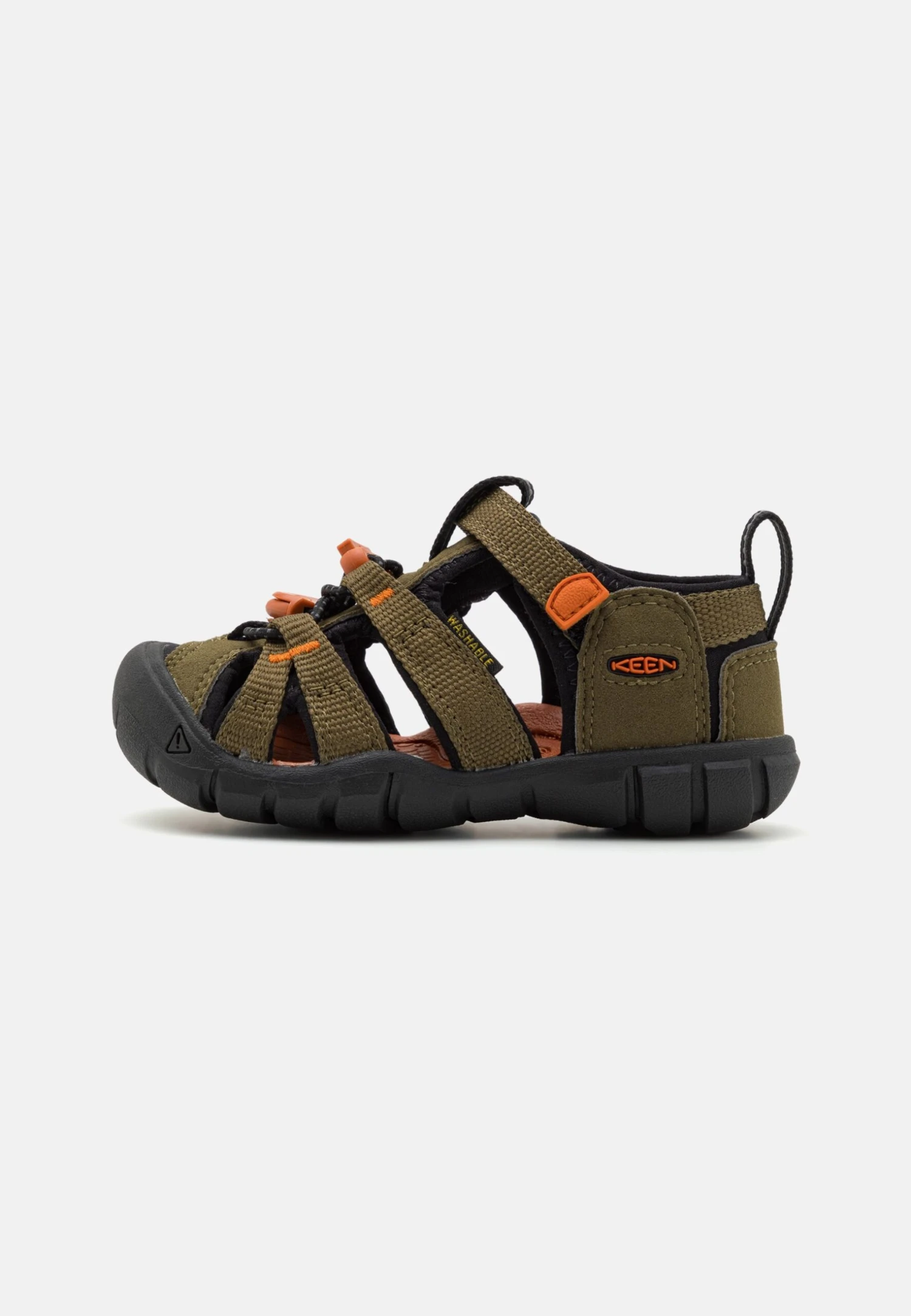 Keen SEACAMP II CNX CHILDREN UNISEX - Walking Sandals - Olive 1 Keen SEACAMP II CNX CHILDREN UNISEX - Walking Sandals - Olive