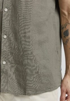 Solid SDALLAN LINEN MIX - Shirt - Vetiver -Zalando UK-Outlet 73ab9c5e9e9b4ed7b5f51f6efb772e05