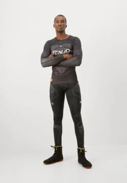 Venum NEXUS SPATS - Leggings - Black/silver-coloured -Zalando UK-Outlet 740ba46b2d894f76adb359c9340d9a78