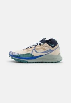 Nike Performance Pegasus Trail- Trail Running Shoes - Sanddrift/Racer Blue/Obsidian/Mineral Teal/Light Silver