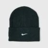 Nike Sportswear PEAK BEANIE UNISEX - Beanie - Seaweed/white