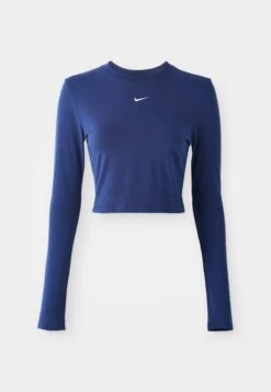 Nike Sportswear Long Sleeved Top - Midnight Navy/(sail) -Zalando UK-Outlet 757912718706489786c5438e20587288