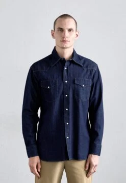 RICKY - Shirt - Blue Denim