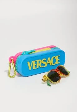 Versace SQUARE UNISEX - Sunglasses - Orange/yellow/green -Zalando UK-Outlet 769658d628b849a498c5cec4c7388eba