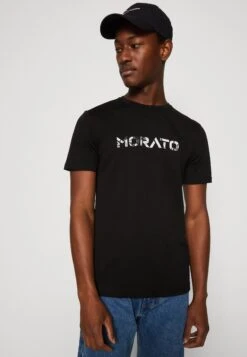 Antony Morato Slim Fit With Photographic Plastic - Print T-Shirt - Black -Zalando UK-Outlet 76b9546cd5794910a31267e70b48bb60