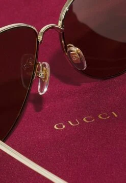 Gucci UNISEX - Sunglasses - Gold Brown -Zalando UK-Outlet 76cd06ba8e93467f9943359ac787a100