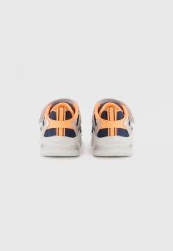 Skechers METEOR - Trainers - Silver-coloured/navy/orange -Zalando UK-Outlet 77b2898974c1486dab0bcb6443183542
