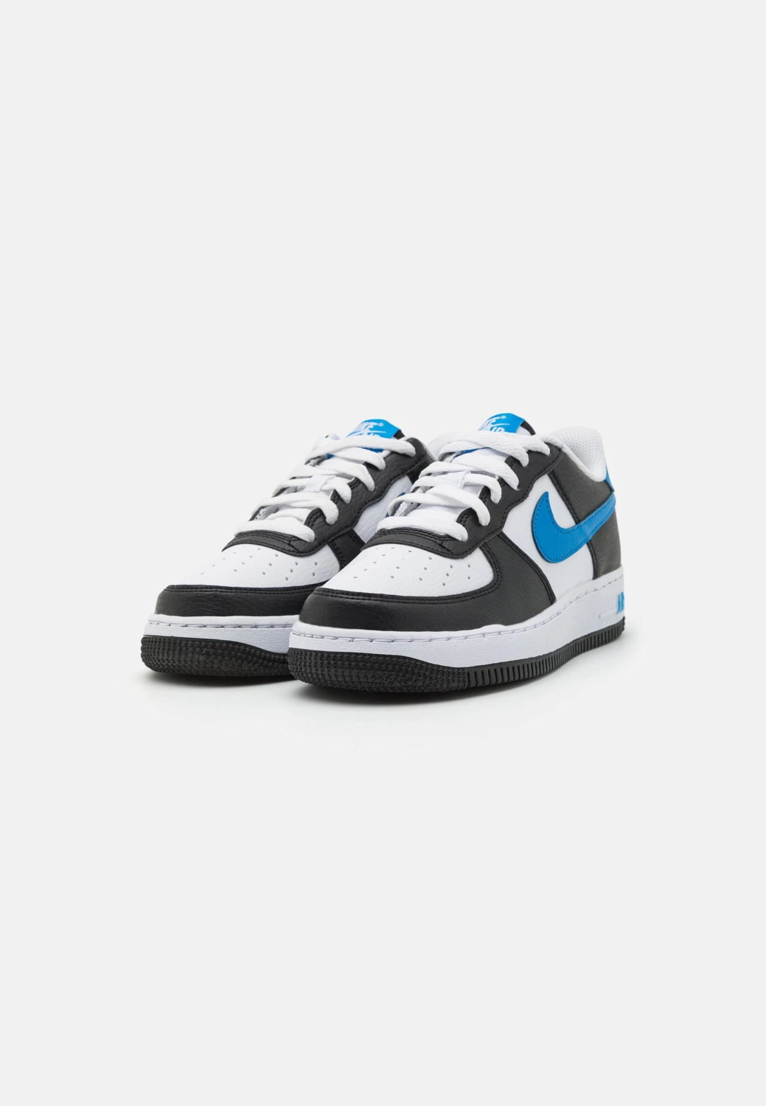 Nike Sportswear Air Force 1 Gs Unisex - Trainers - Black/Light Photo Blue/White 2 Nike Sportswear Air Force 1 Gs Unisex - Trainers - Black/Light Photo Blue/White - Image 2