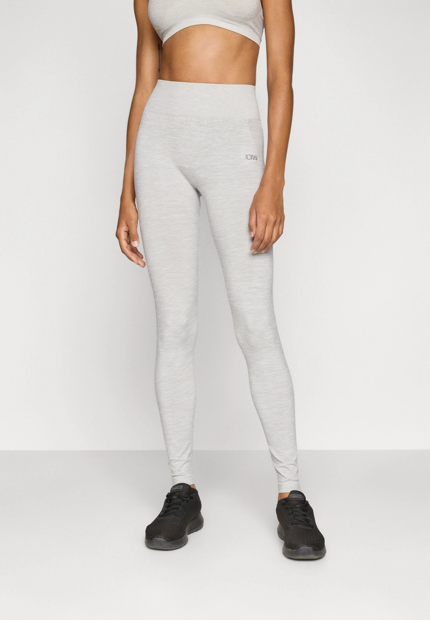 ICANIWILL SMOOTH SEAMLESS - Leggings - Light Grey 1 ICANIWILL SMOOTH SEAMLESS - Leggings - Light Grey