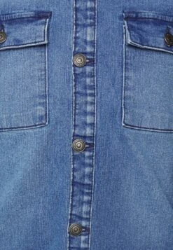 Only & Sons Onscamon Overshirt- Summer Jacket - Medium Blue Denim -Zalando UK-Outlet 7892d9ccd0a744c58b4ab34f61518f72