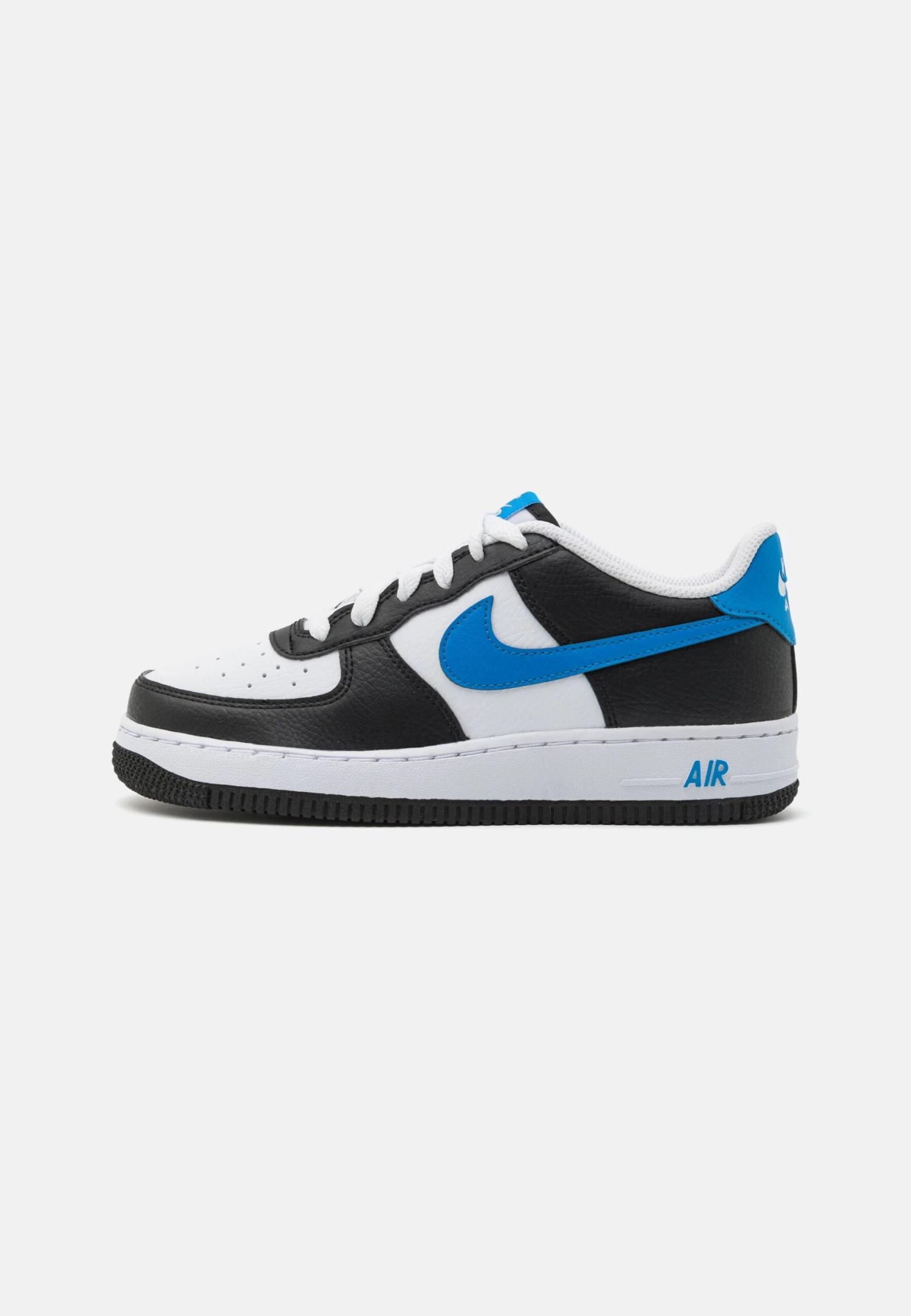 Nike Sportswear Air Force 1 Gs Unisex - Trainers - Black/Light Photo Blue/White 1 Nike Sportswear Air Force 1 Gs Unisex - Trainers - Black/Light Photo Blue/White