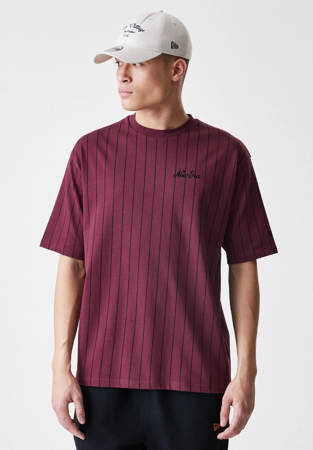 NEW ERA TEE - Print T-shirt - Bordeaux 1 NEW ERA TEE - Print T-shirt - Bordeaux