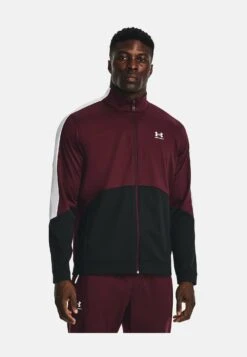 Under Armour Warmup Tricot Fashion - Training Jacket - Dark Maroon