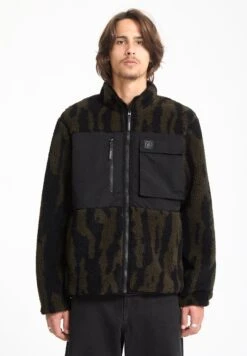 Volcom STORM STONE - Fleece Jacket - Sage Leaf