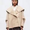 IVY OAK JETTA - Short Coat - Light Camel