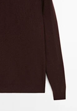 Massimo Dutti CREW NECK LONG SLEEVE - Jumper - Bordeaux -Zalando UK-Outlet 7ab16bc481a949dda4d1fb93f8ca6d35