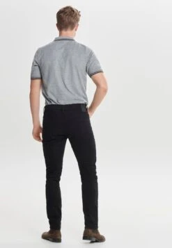 Only & Sons Loom - Slim Fit Jeans - Black Denim -Zalando UK-Outlet 7be76aafbdf24b5889963fe9ca34df9d