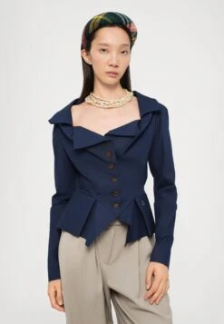 Vivienne Westwood MONDAY SHIRT - Blouse - Navy -Zalando UK-Outlet 7c6da924ea544f7abbafe92492cd1a38