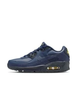 Nike Sportswear AIR MAX 90 UNISEX - Trainers - Lemon Venom/blackened Blue/hyper Crimson/laser Orange -Zalando UK-Outlet 7c9f8d4f2a4447d48abc066b49fe31ce